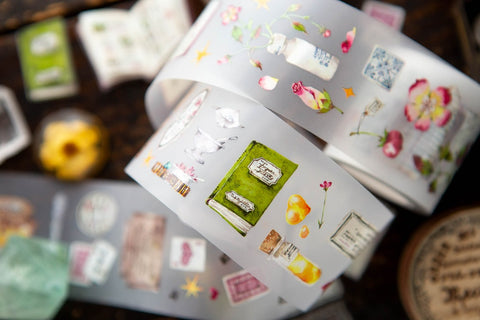 "Desk of Botanist" PET Tape