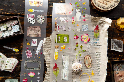 "Desk of Botanist" PET Tape