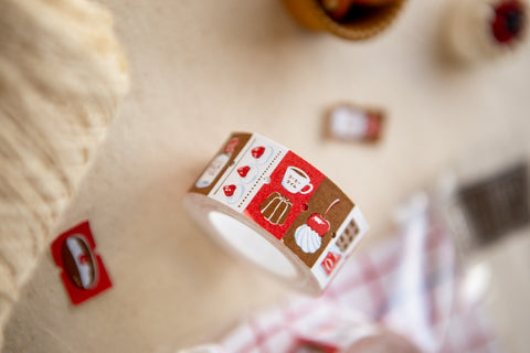 Label Sticker Roll - "Tea Time"