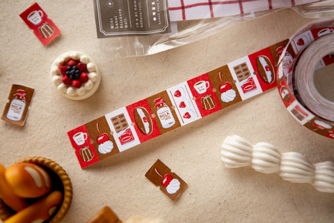 Label Sticker Roll - "Tea Time"