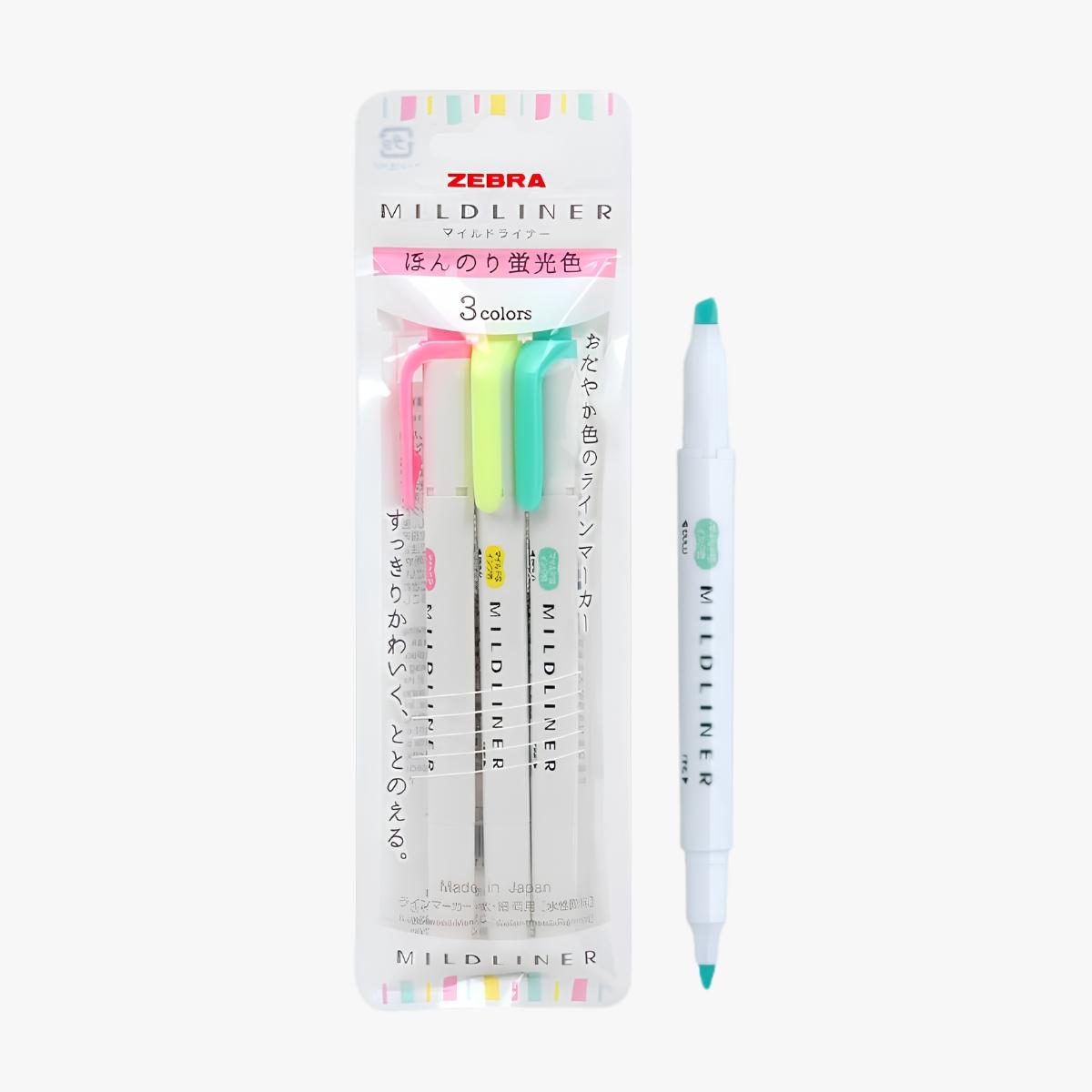 Mildliner 3-Color Set
