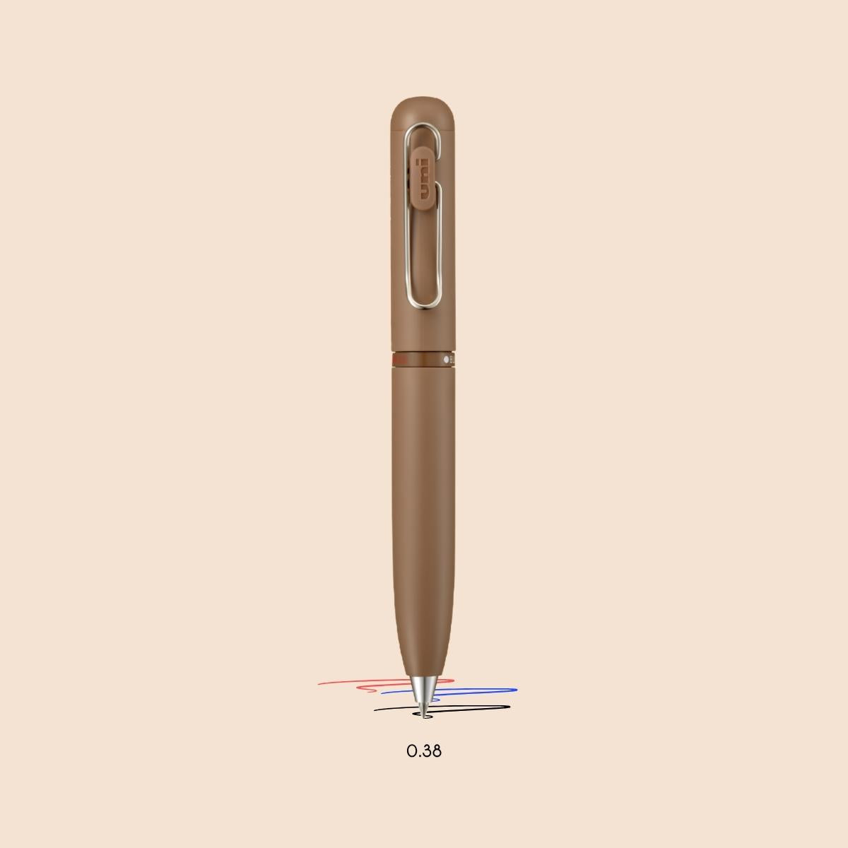 Uni-Ball One 3-in-1 — Brown