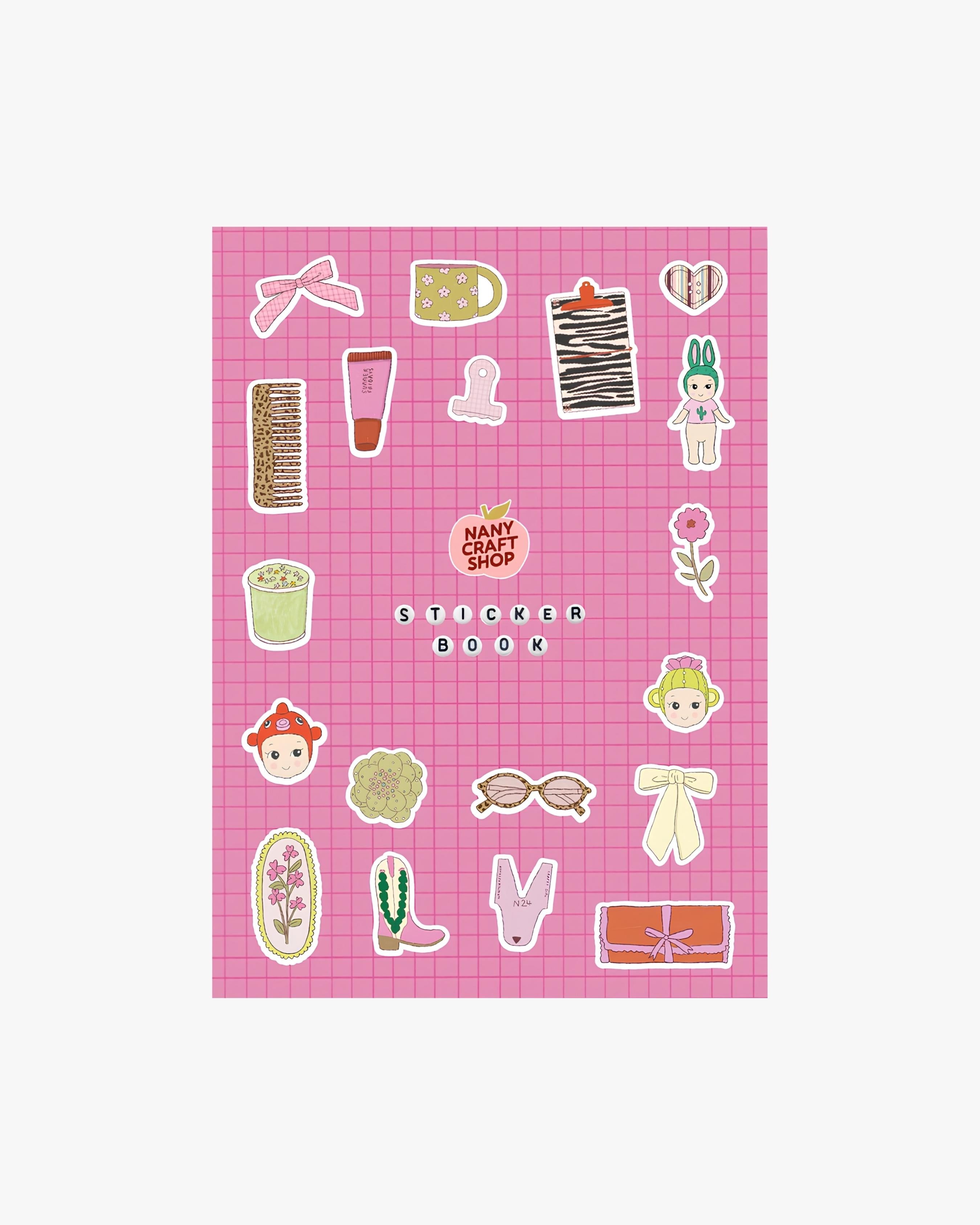 Junk Journal Klistremerkebok — Nany Craft Shop