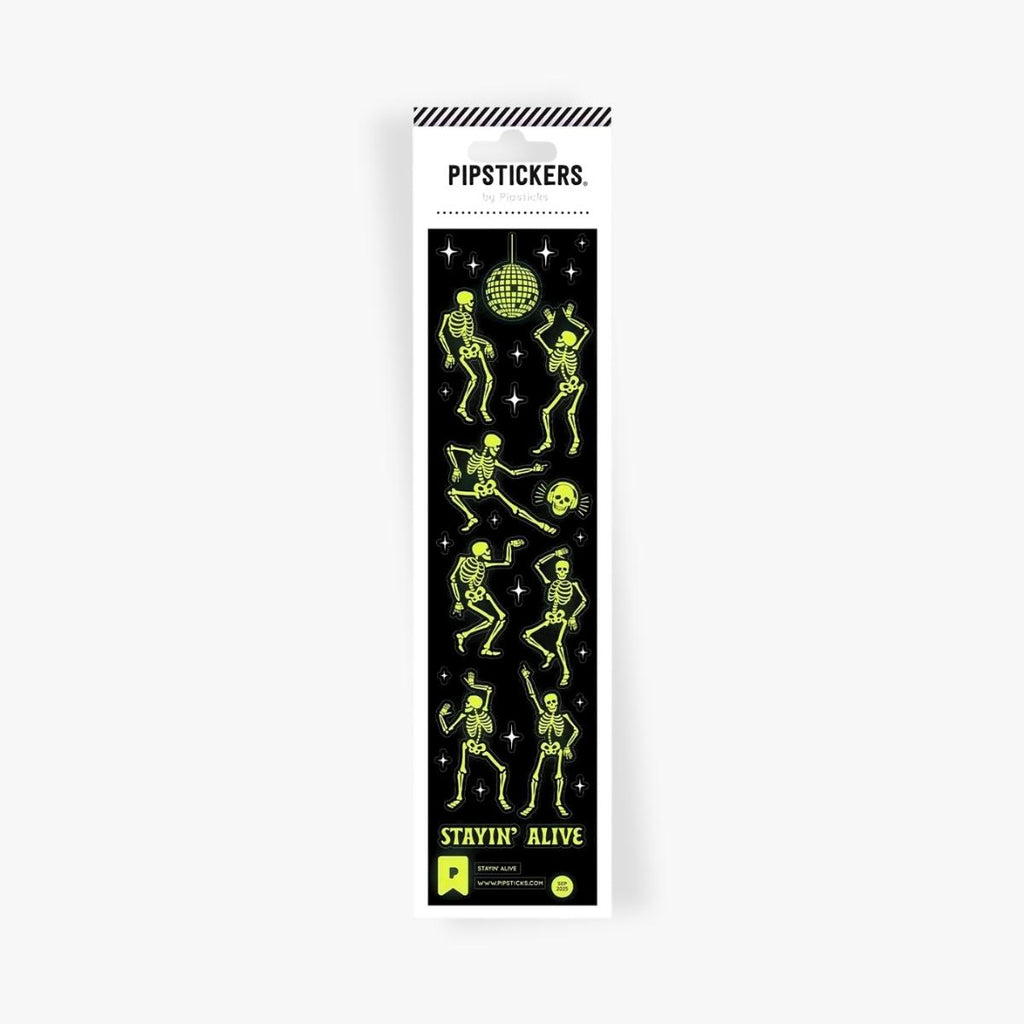 Glow-In-The-Dark Skjelett Klistremerker