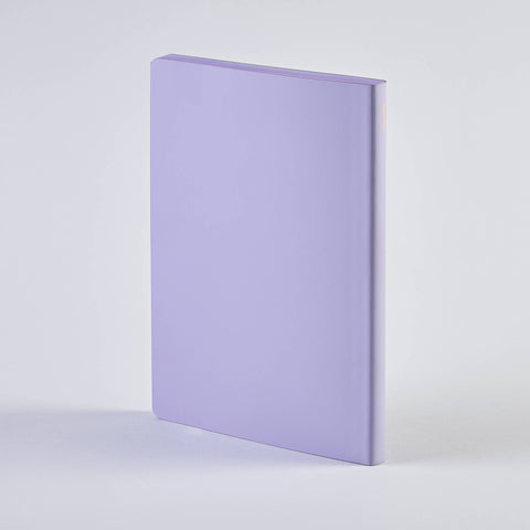 Leather Bullet Journal — Lilac Aura A5+