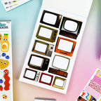 Mix & Match junk journal sticker book by Pipsticks — sticker pages detail 2
