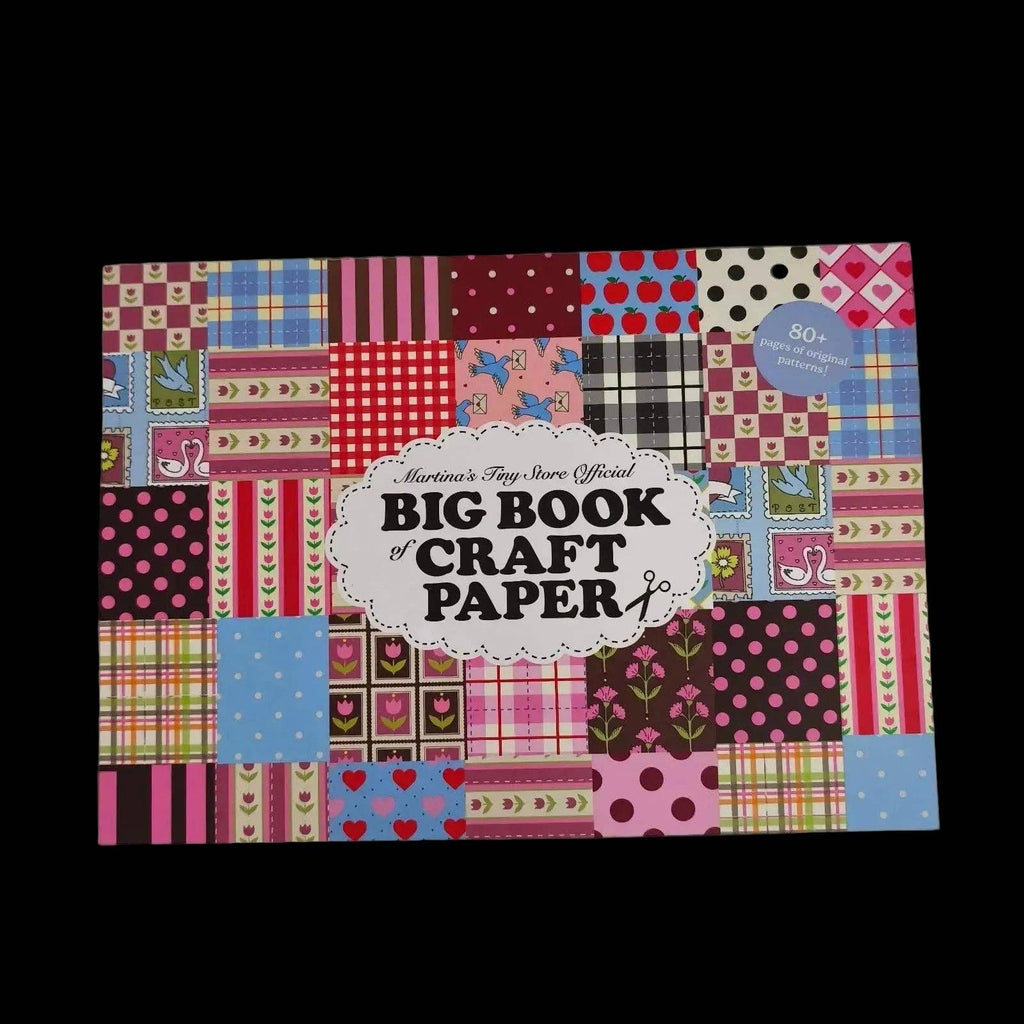 Big Book of Craft Paper by Martina Calvi — chunky book of patterned scrapbooking papers