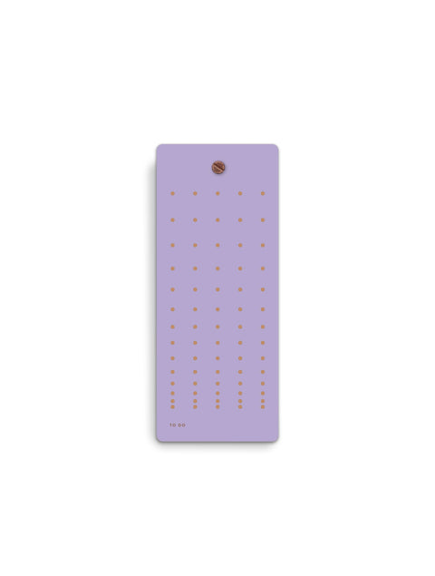 To Do List Memo Pad — Lavender