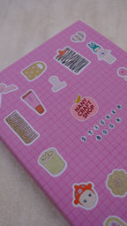 Junk Journal Klistremerkebok — Nany Craft Shop