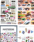 Daydreams Sticker Postcard Book sticker sheet with matching decorative stickers