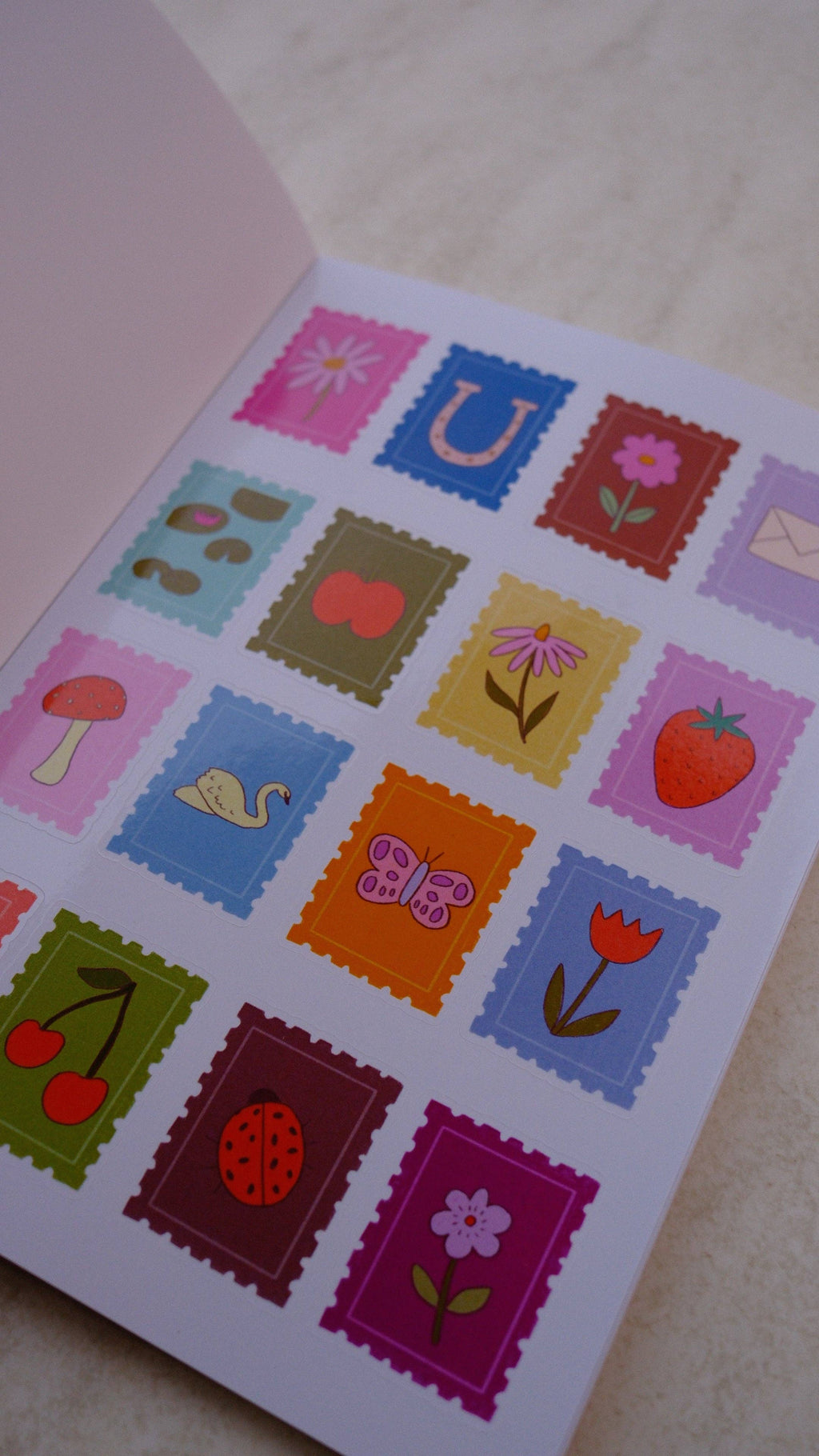 Junk Journal Klistremerkebok — Nany Craft Shop