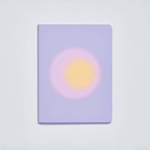 Leather Bullet Journal — Lilac Aura A5+