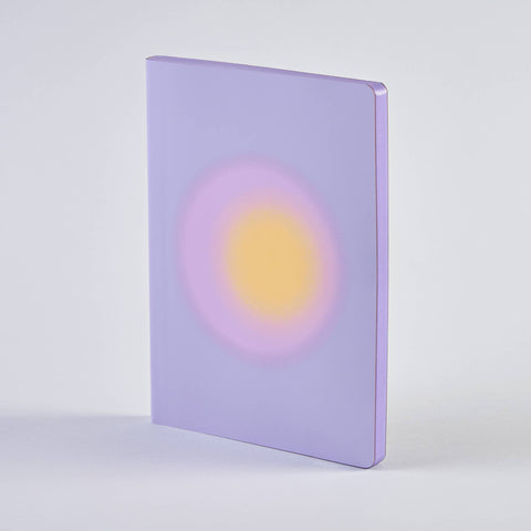 Leather Bullet Journal — Lilac Aura A5+