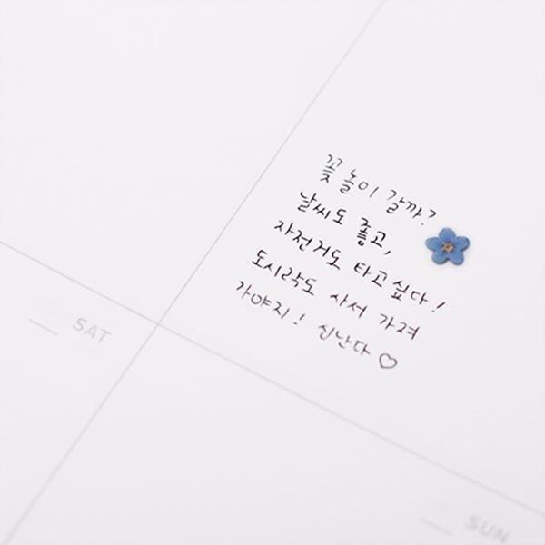 Forget-Me-Not — Pressed Flower Stickers