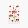 Pelargonia — Pressede Blomster Klistremerker