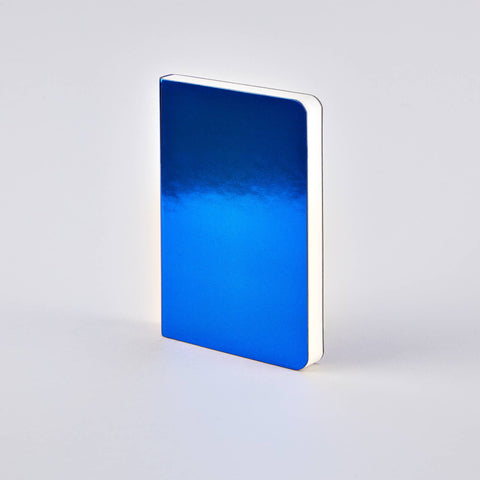 Shiny Bullet Journal — Metallic Blue A6