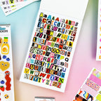 Mix & Match junk journal sticker book by Pipsticks — sticker pages detail 1