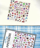 Haricot Vert Dream World sticker sheet with vintage-inspired illustrations including flowers, clouds, and girlhood nostalgic imagery