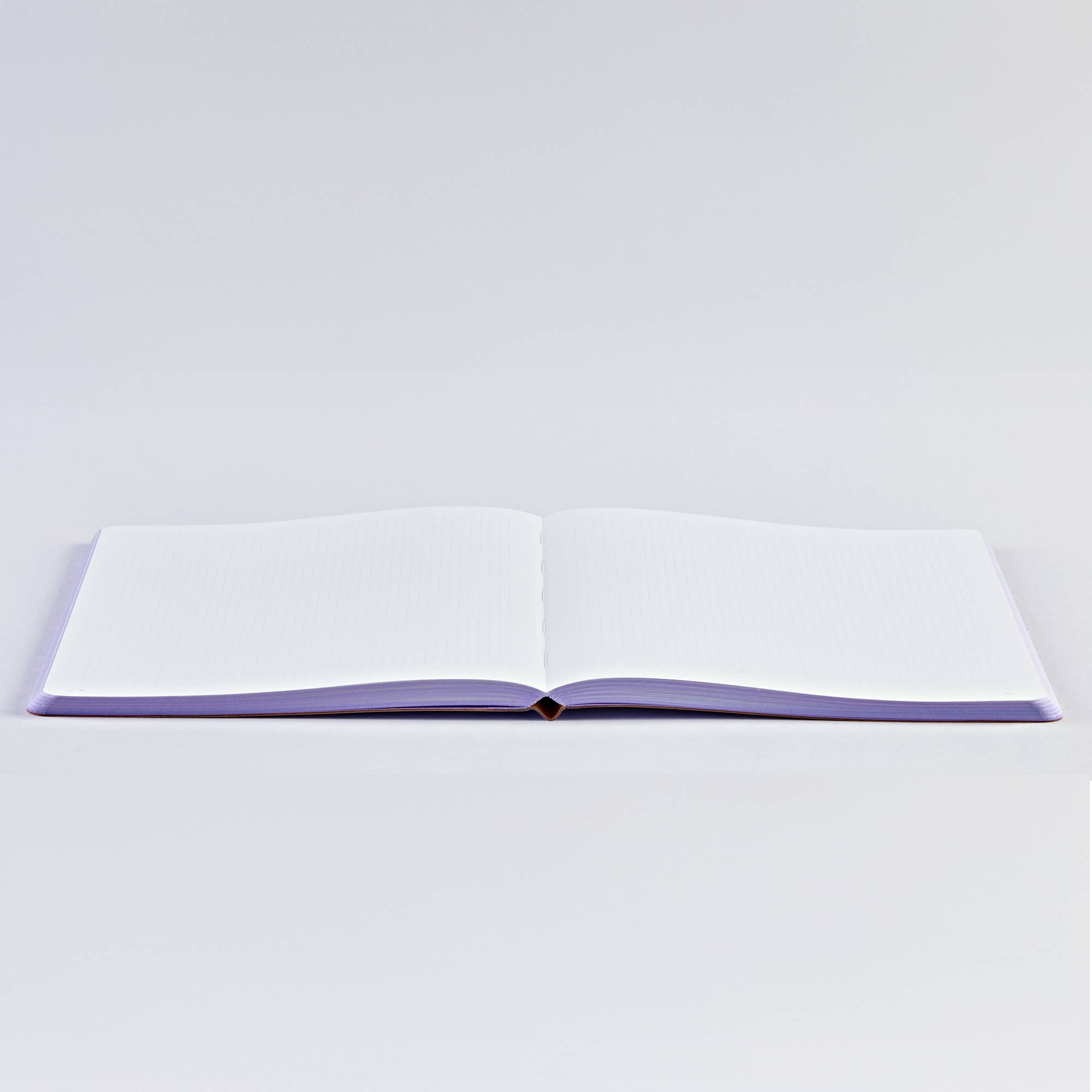 Bullet Journal i Lær - Lilla Aura A5+