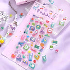 90s Retro — 3D Stickers