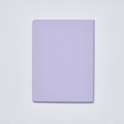 Leather Bullet Journal — Lilac Aura A5+