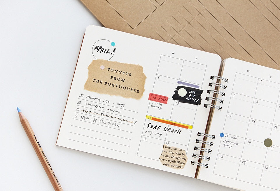 Arkiv Scrapbook — Kalender