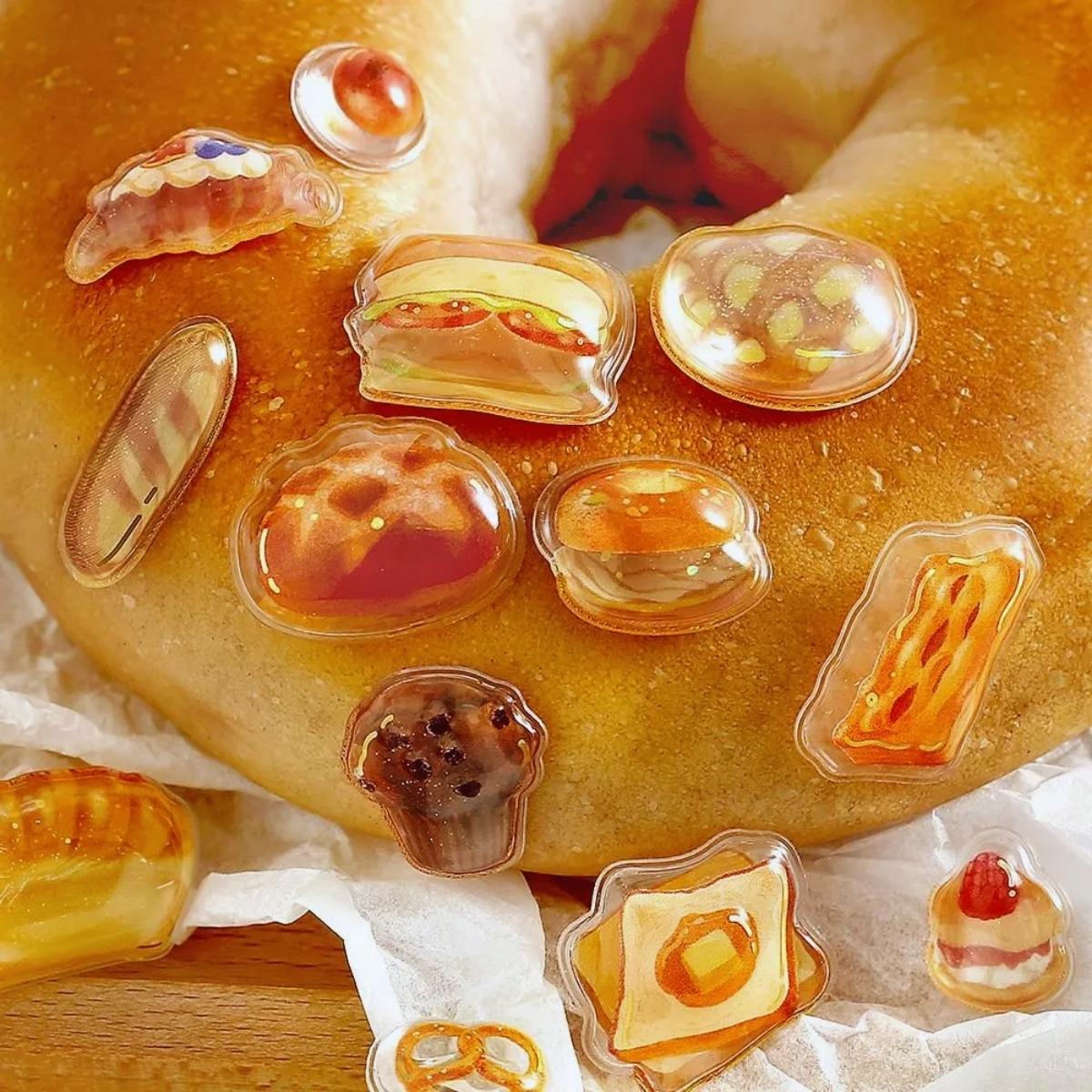 Baked Goods — 3D Stickers
