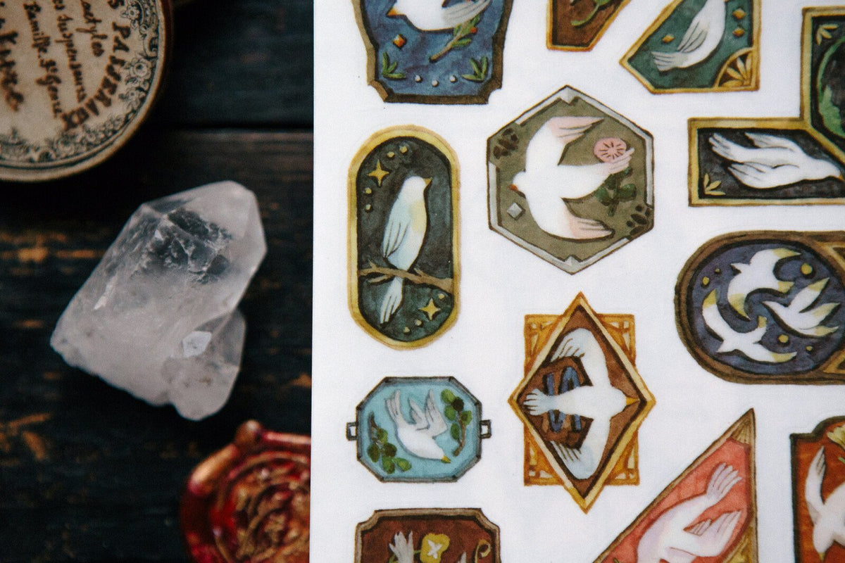 Transfer Stickers — "Birds"