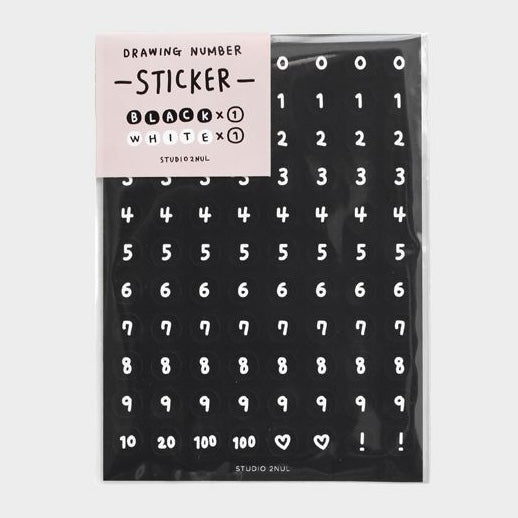 Number Stickers