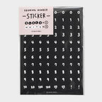 Number Stickers