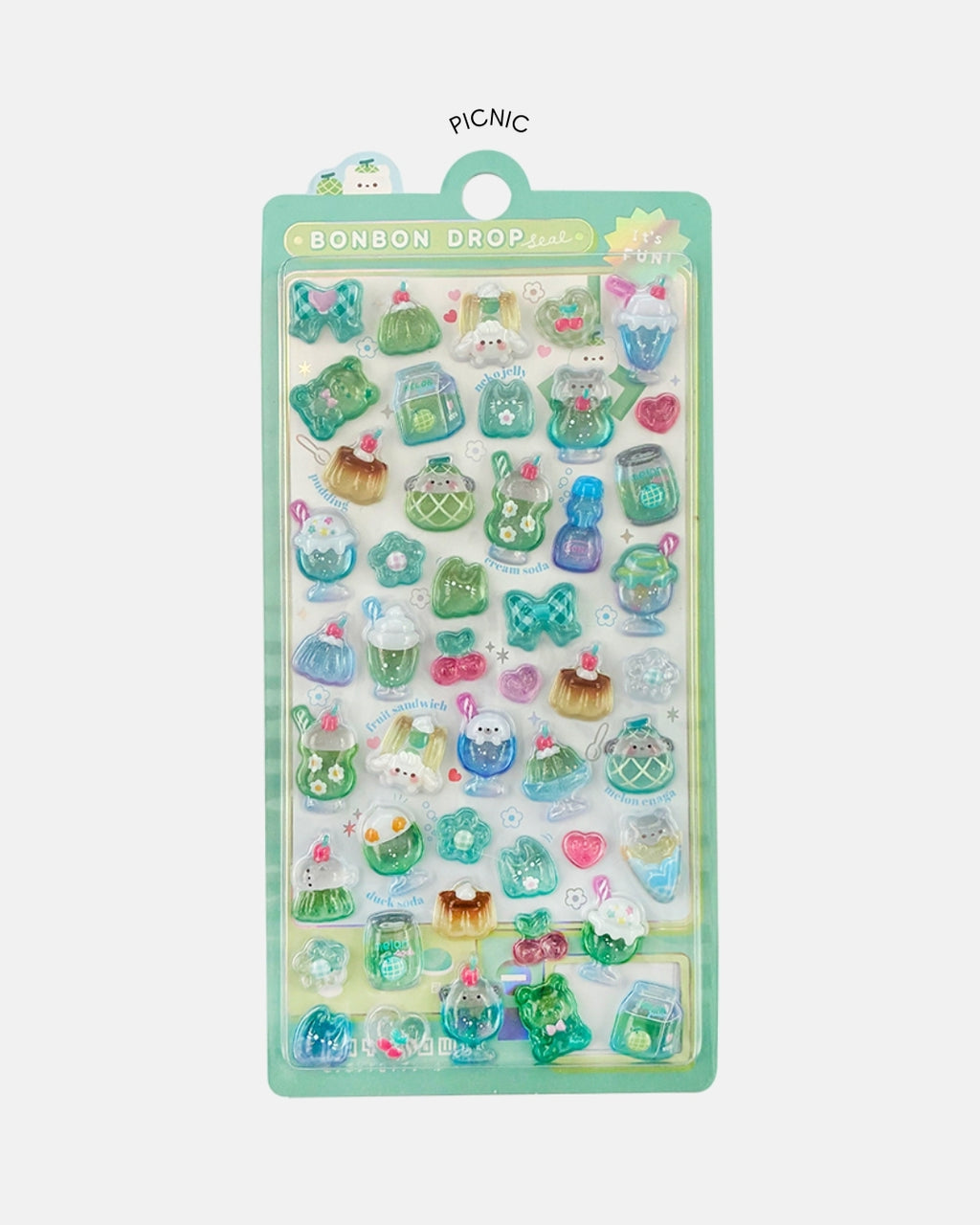 Picnic — 3D Sticker