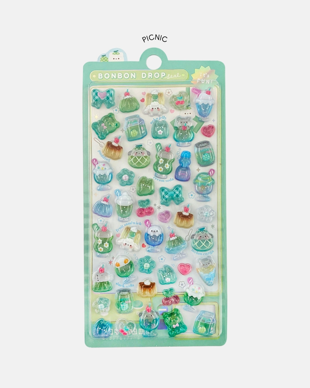 Picnic — 3D Sticker