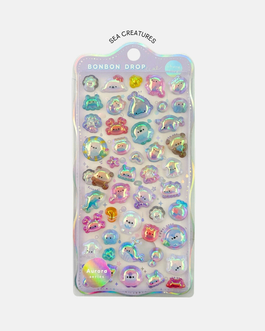 Sea Creatures — 3D Sticker