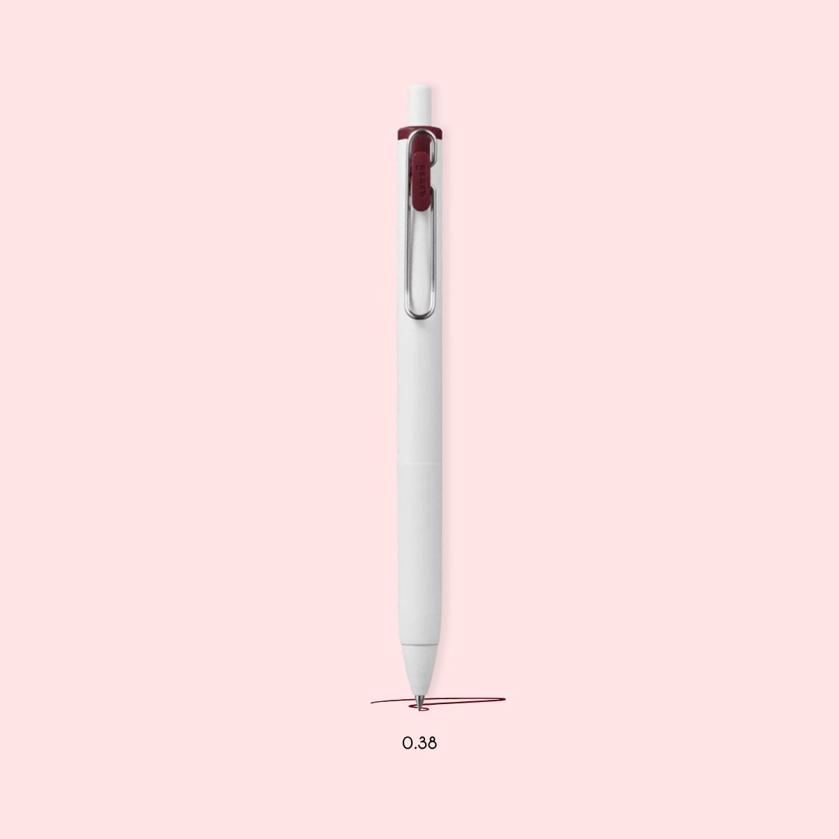 Uni-Ball One — Bordeaux Black