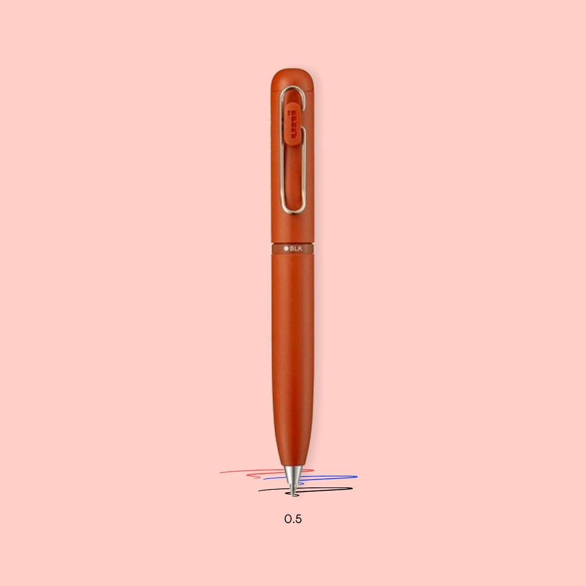 3-in-1 Uni-Ball One — Brick Red