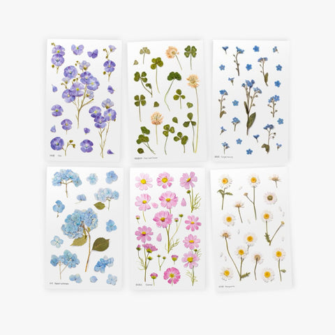 Pressed Flower Stickers
