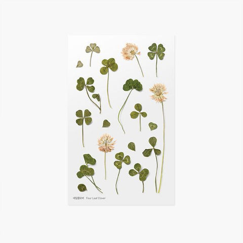 Pressede Blomster Klistremerker