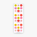 Prismatic Daisy Flower Stickers