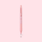 Pink mechanical pencil on a light pink background