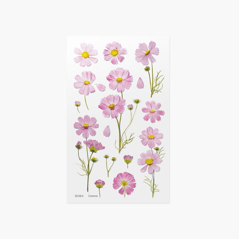 Pressede Blomster Klistremerker