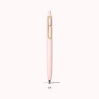 Uni-Ball One F — Pink & Green