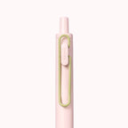 Uni-Ball One F — Pink & Green
