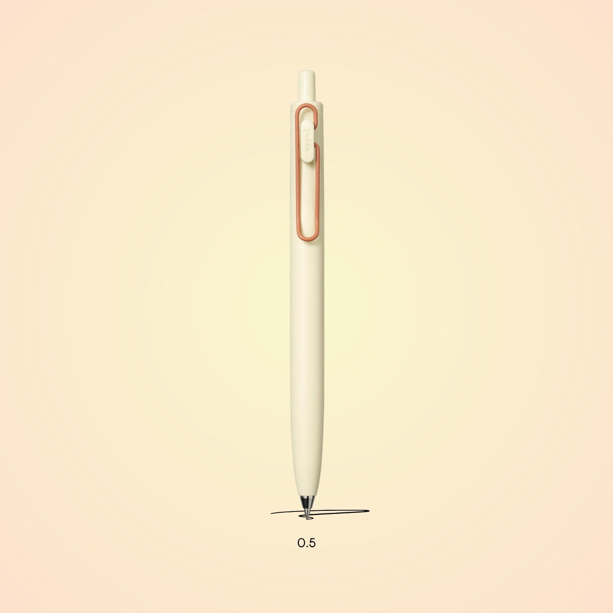 Uni-Ball One F — Cream Duo