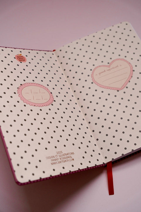 Junk Journal — Retro 🍎 Button