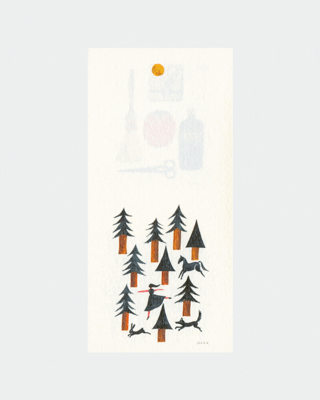 Washi Memo Pad - Nordic Daily Life