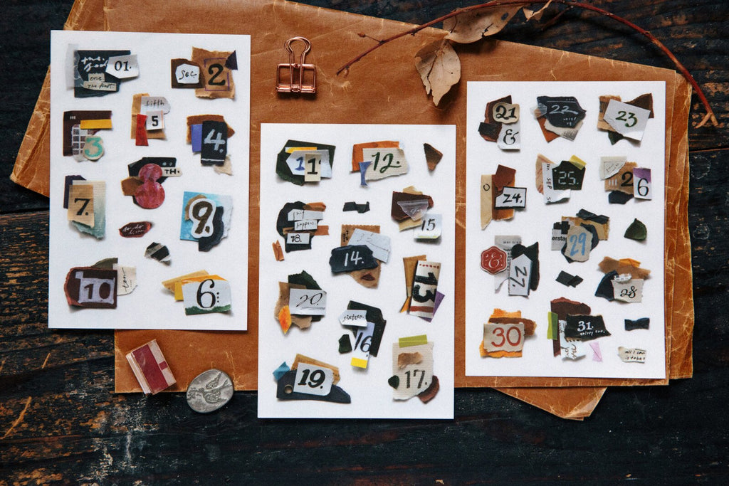 Transfer Stickers — "Days"