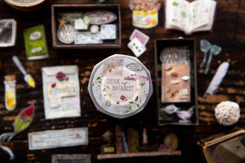 "Desk of Botanist" PET Tape