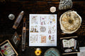 Foiled Stamp Stickers - Desk of Botanist