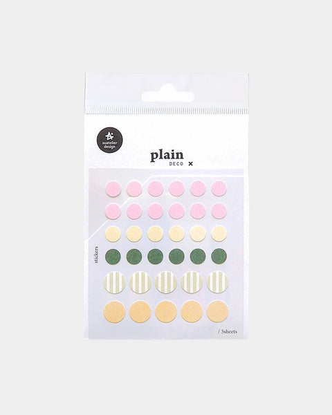 Dots Plain Deco Stickers