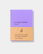 365-siders Letterpress Notatbok (Futura)